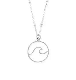 Boma Zodiac Elements Wave Water Necklace