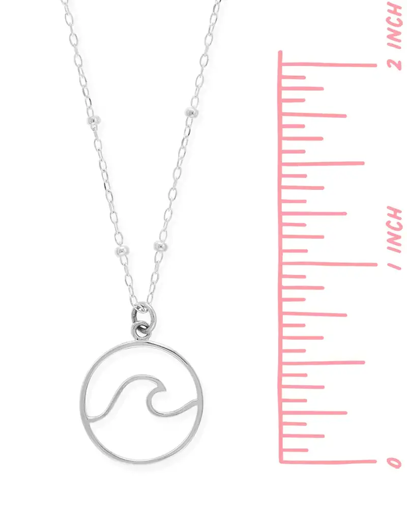 Boma Zodiac Elements Wave Water Necklace