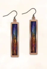 DC Designs Dancing Light Rectangle Earrings