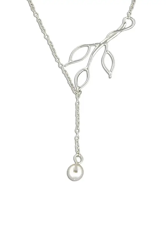 Mark Steel Sterling Silver Branch Necklace