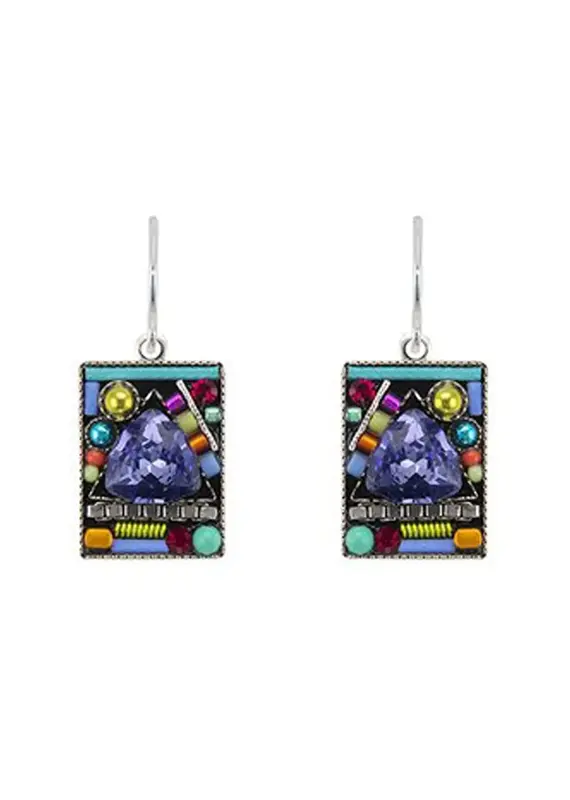 Firefly Multicolor Geometric Earrings