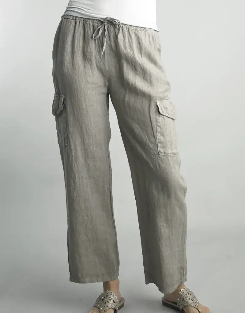 Tempo Paris Linen Cargo Pants