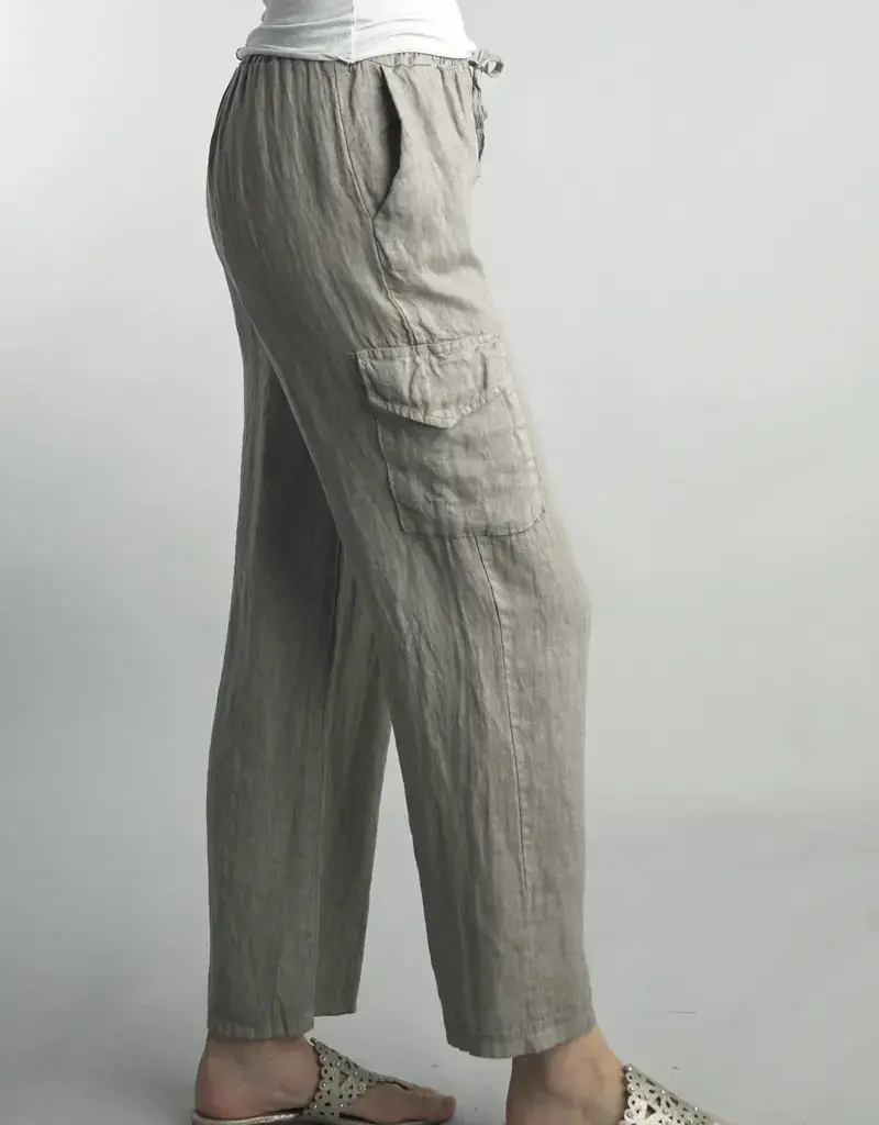 Tempo Paris Linen Cargo Pants