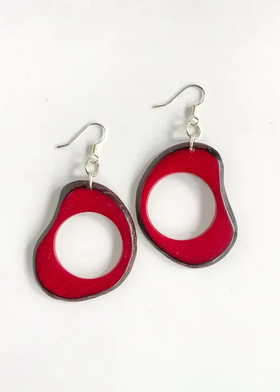 Belart Tagua Single Ojete Earrings