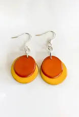 Belart Tagua Chicon Layered Mechis Earrings