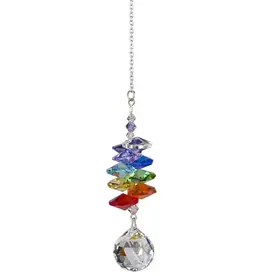 Woodstock Chimes Crystal Rainbow Cascade Suncatcher