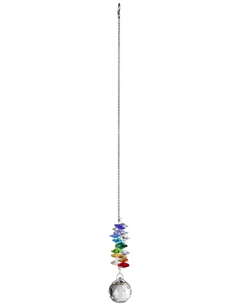 Woodstock Chimes Grand Crystal Rainbow Cascade Suncatcher