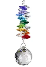 Woodstock Chimes Grand Crystal Rainbow Cascade Suncatcher