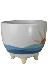 HomArt Ceramic Seascape Cachepot