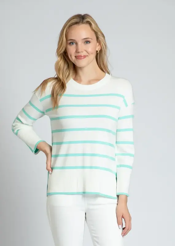 APNY Half & Half Stripe Pull Over