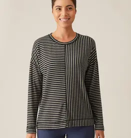 Cut Loose Striped Sweatshirt