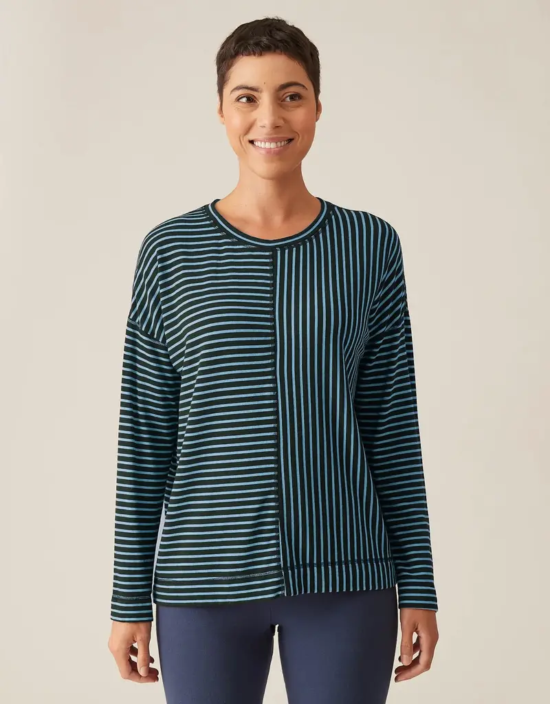 Cut Loose Striped Sweatshirt