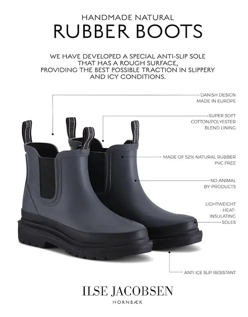Ilse Jacobsen Rubber Ankle Rain Boots
