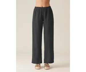 【NONCODE】Corelle Cutting Wide Pants drawcord-crinkle-pants-jet-