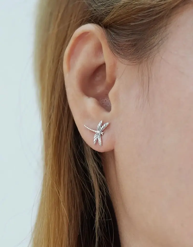 Boma Happy Dragonfly Stud Earrings