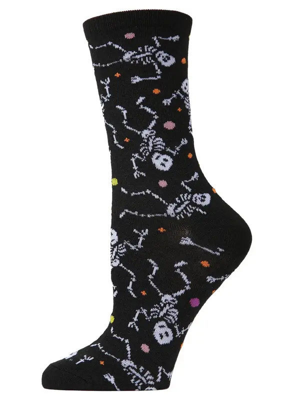 Infinity Classics Dancing Dead Skeleton Crew Socks