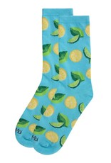 Infinity Classics When Life Gives You Lemons Bamboo Blend Crew Socks