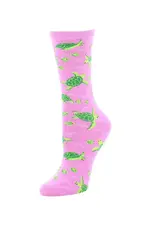 Infinity Classics Turtle Time Bamboo Blend Crew Socks