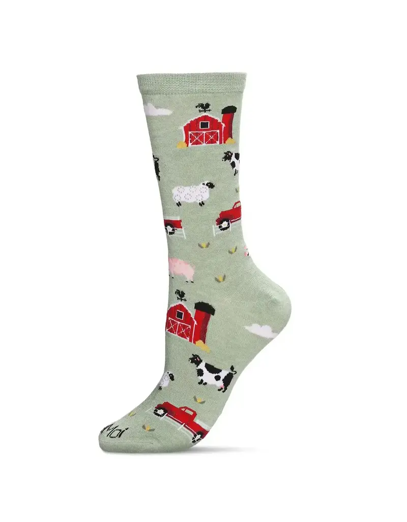 Infinity Classics Farm Fun Bamboo Blend Crew Socks