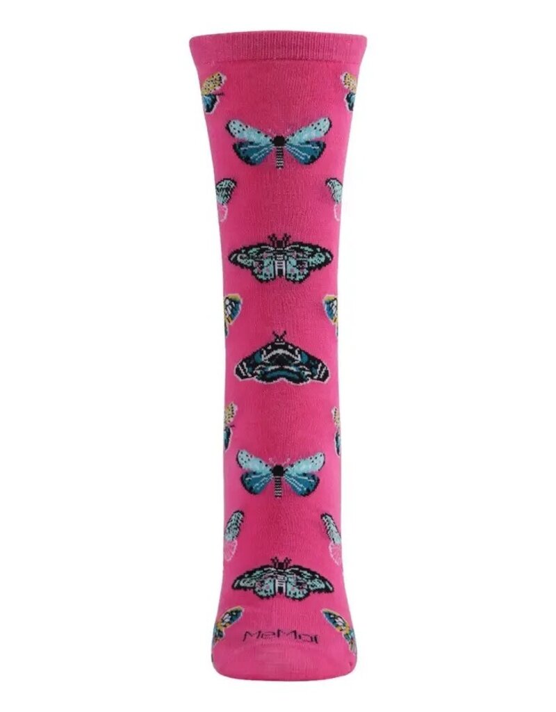 Infinity Classics Butterfly Bamboo Blend Crew Socks