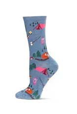 Infinity Classics Camping Trip Bamboo Crew Socks