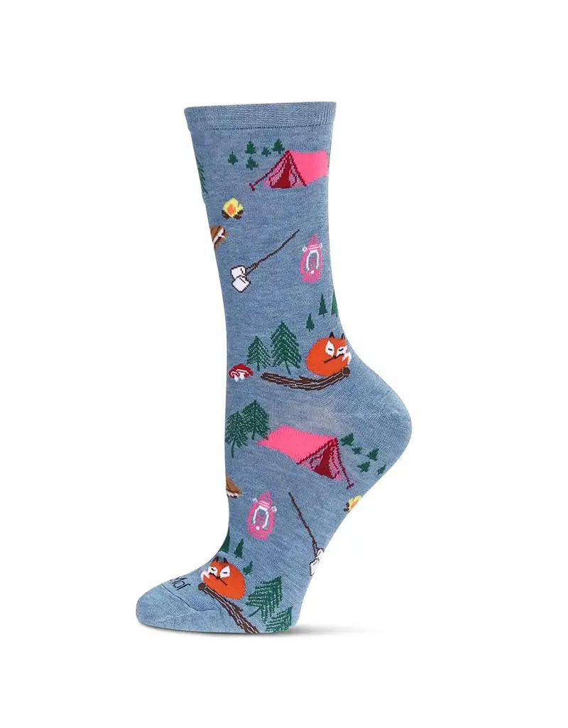 Infinity Classics Camping Trip Bamboo Crew Socks