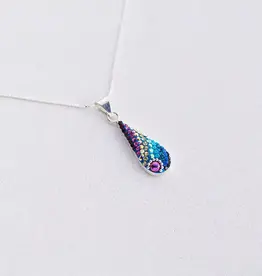 Mosaico Petite Fairy Teardrop Pendant Necklace