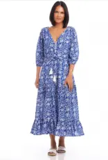 Karen Kane Tiered Midi Dress