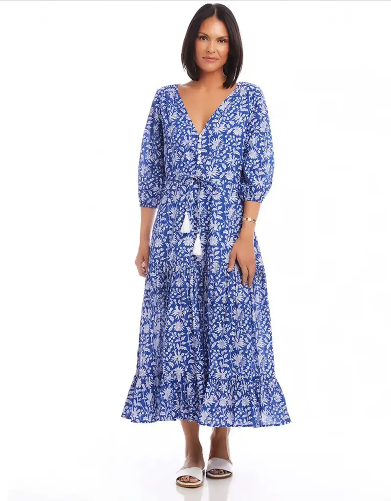 Karen Kane Tiered Midi Dress