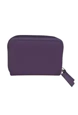 ili Double Zip Accordion Credit Card Holder