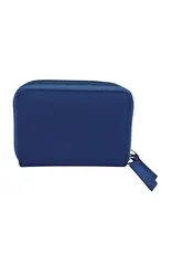 ili Double Zip Accordion Credit Card Holder