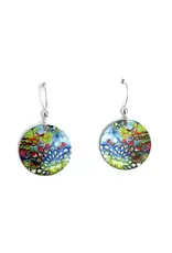 Artista Koi Disc Earrings