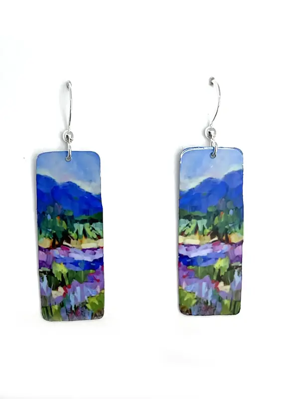 Artista Mellow Vista Rectangle Earrings
