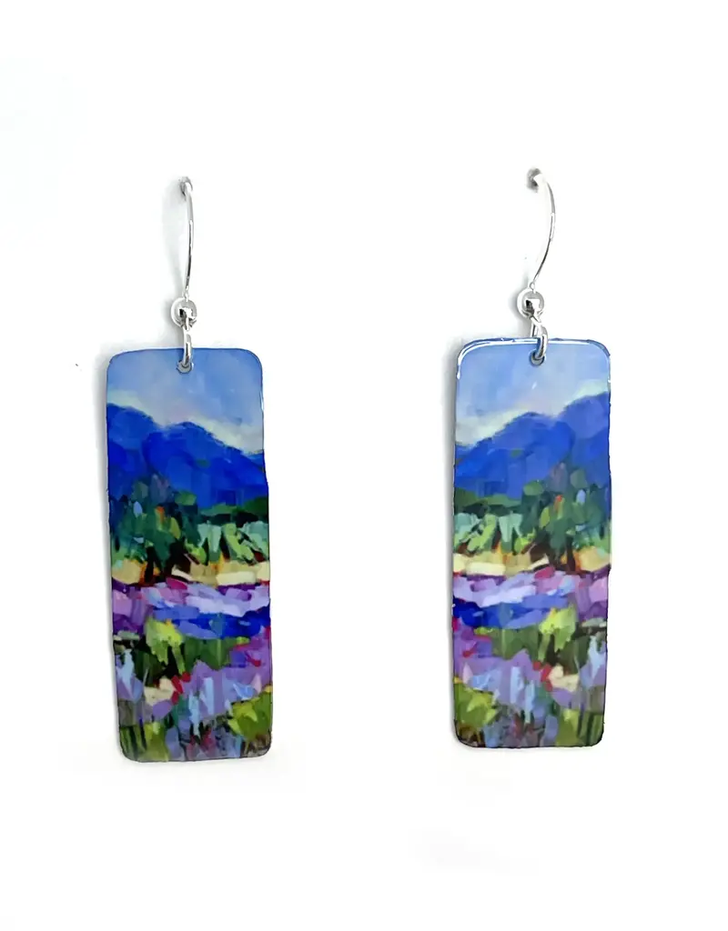 Artista Mellow Vista Rectangle Earrings