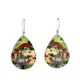 Artista Zen Garden Teardrop Earrings