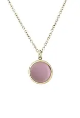 Baked Beads Sea Glass Dangle Necklace