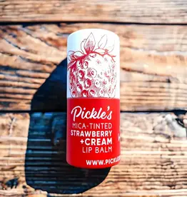 Pickle's Potions Strawberry + Cream Tinted Lip Balm