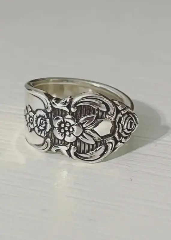 Spoon Jewelry By Emily Distinction Vintage Spoon Ring