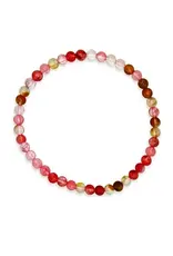 Soul Charms 4mm Beaded Crystal Bracelet