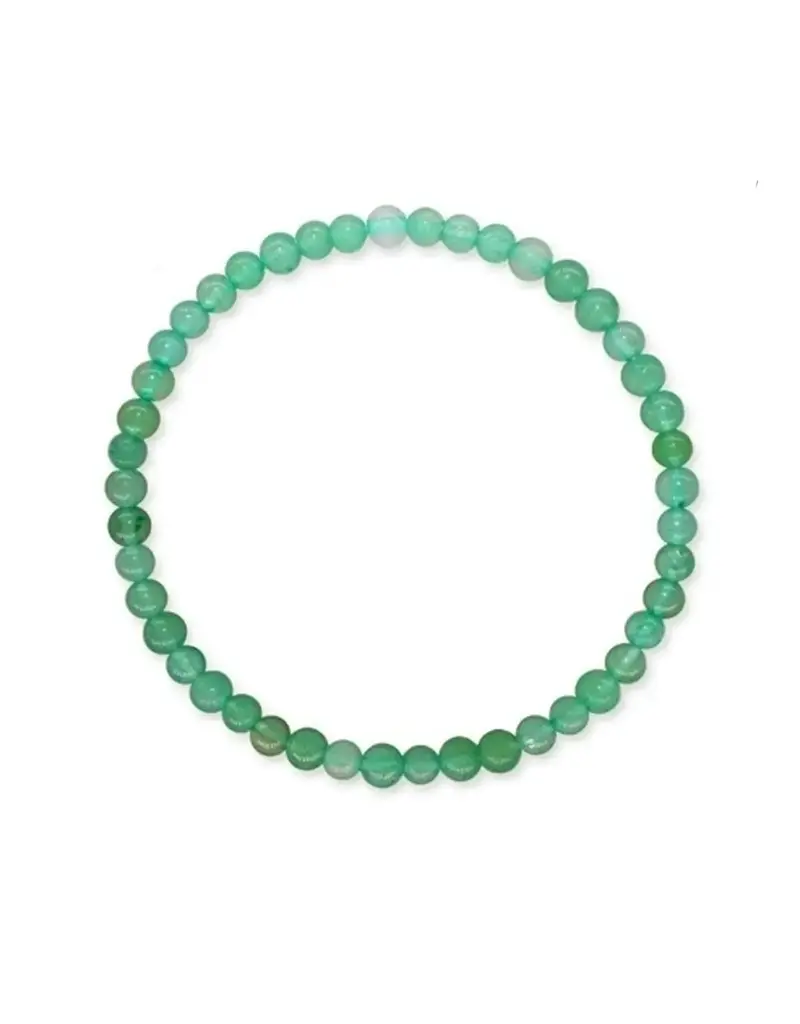 Soul Charms 4mm Beaded Crystal Bracelet