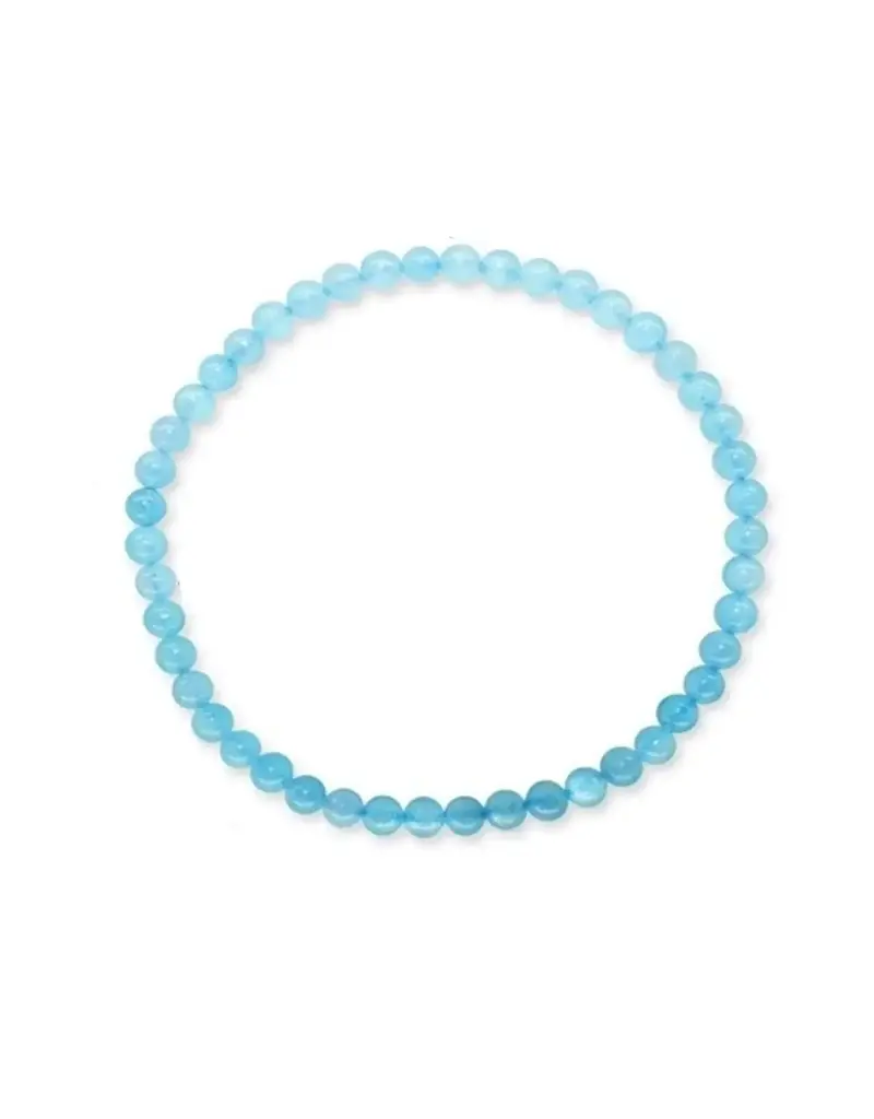 Soul Charms 4mm Beaded Crystal Bracelet