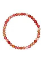 Soul Charms 4mm Beaded Crystal Bracelet