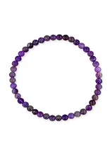 Soul Charms 4mm Beaded Crystal Bracelet