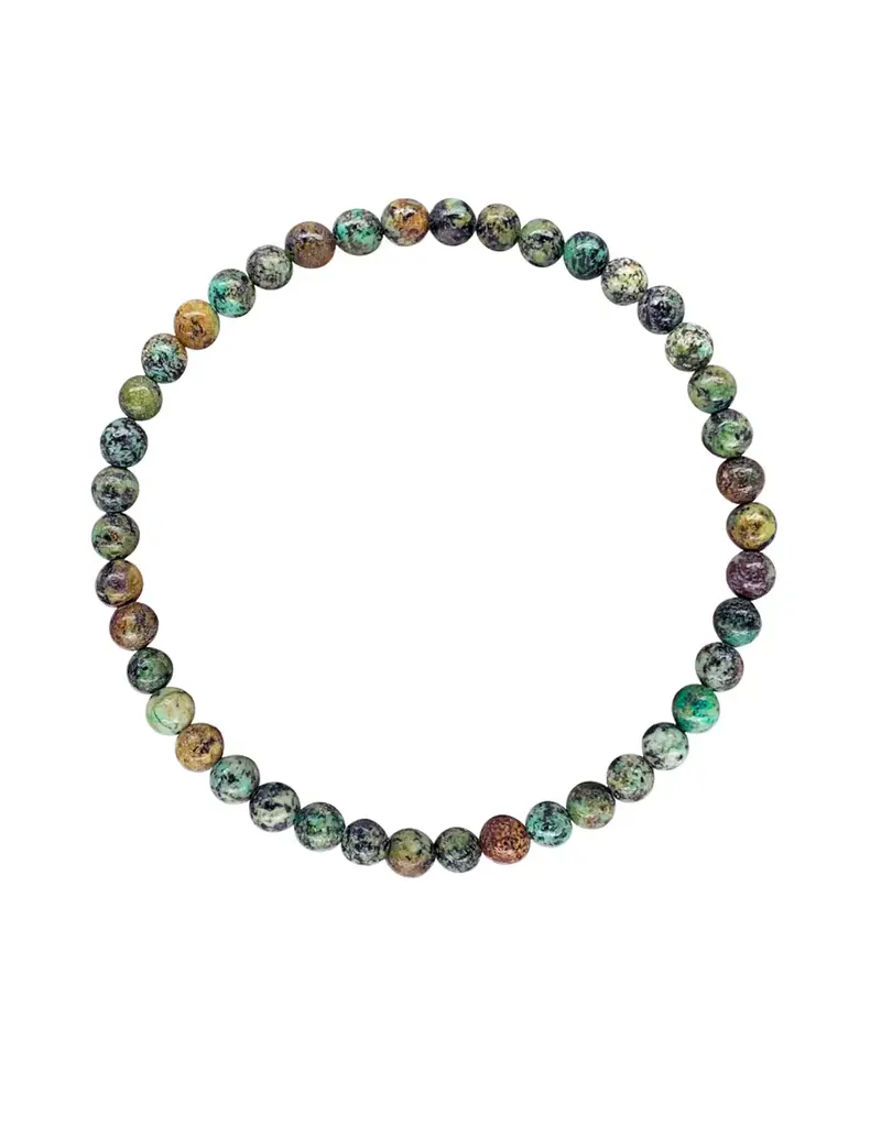 Soul Charms 4mm Beaded Crystal Bracelet