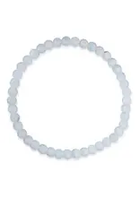 Soul Charms 4mm Beaded Crystal Bracelet