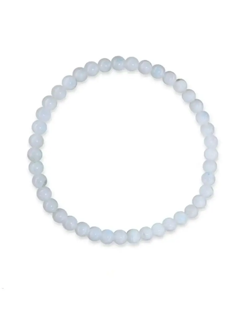 Soul Charms 4mm Beaded Crystal Bracelet