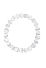 Soul Charms 8mm Beaded Crystal Bracelet