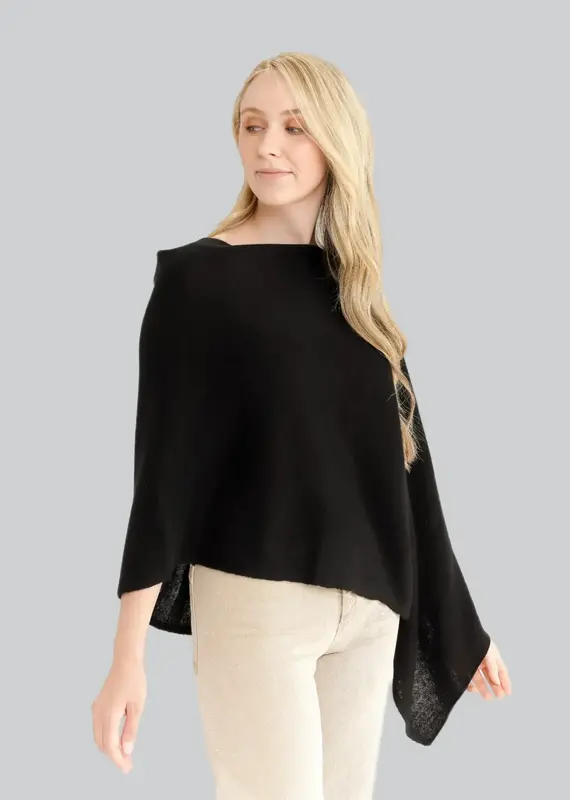 Alashan Cashmere Dress Topper Poncho