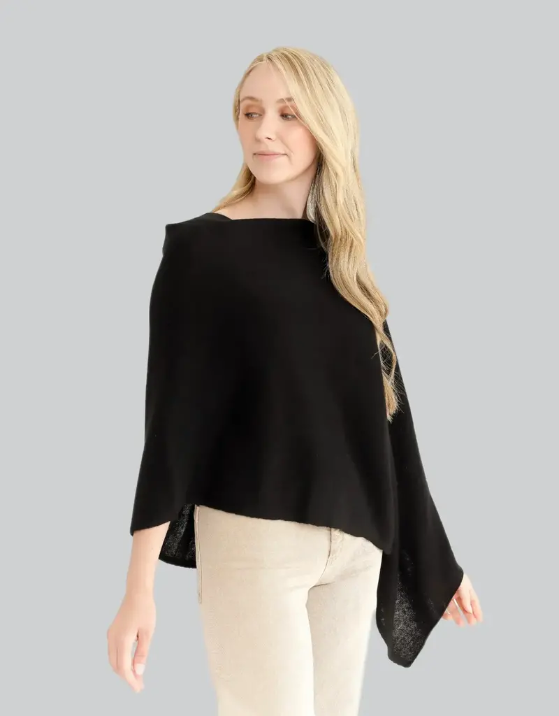 Alashan Cashmere Dress Topper Poncho