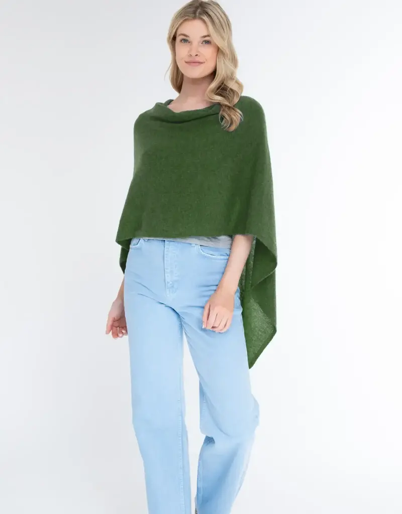 Alashan Cashmere Dress Topper Poncho